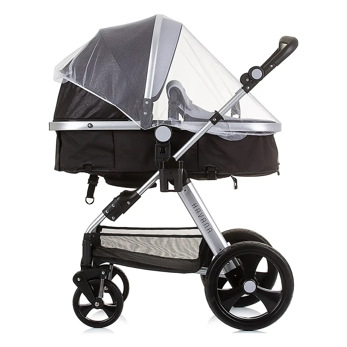 Carucior Chipolino Havana 3 in 1, Obsidian silver 0 luni [10]