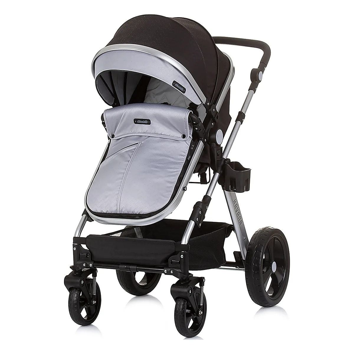 Carucior Chipolino Havana 3 in 1, Obsidian silver 0 luni [3]