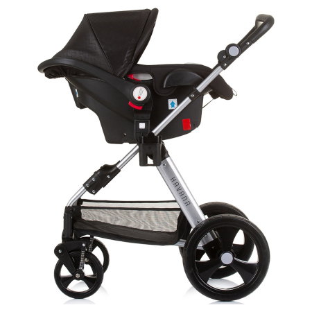 Carucior Chipolino Havana 3 in 1, Obsidian silver 0 luni [11]