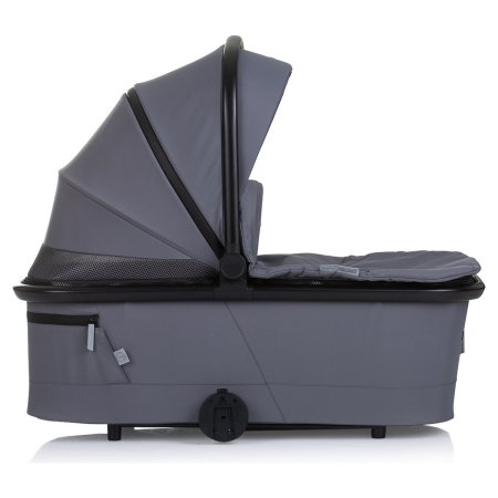 Carucior Bebe 3 in 1 Chipolino Magnum Anthracite, cu Landou, Scaun Auto i-Size, Rucsac si Husa Picioare 0 luni [14]