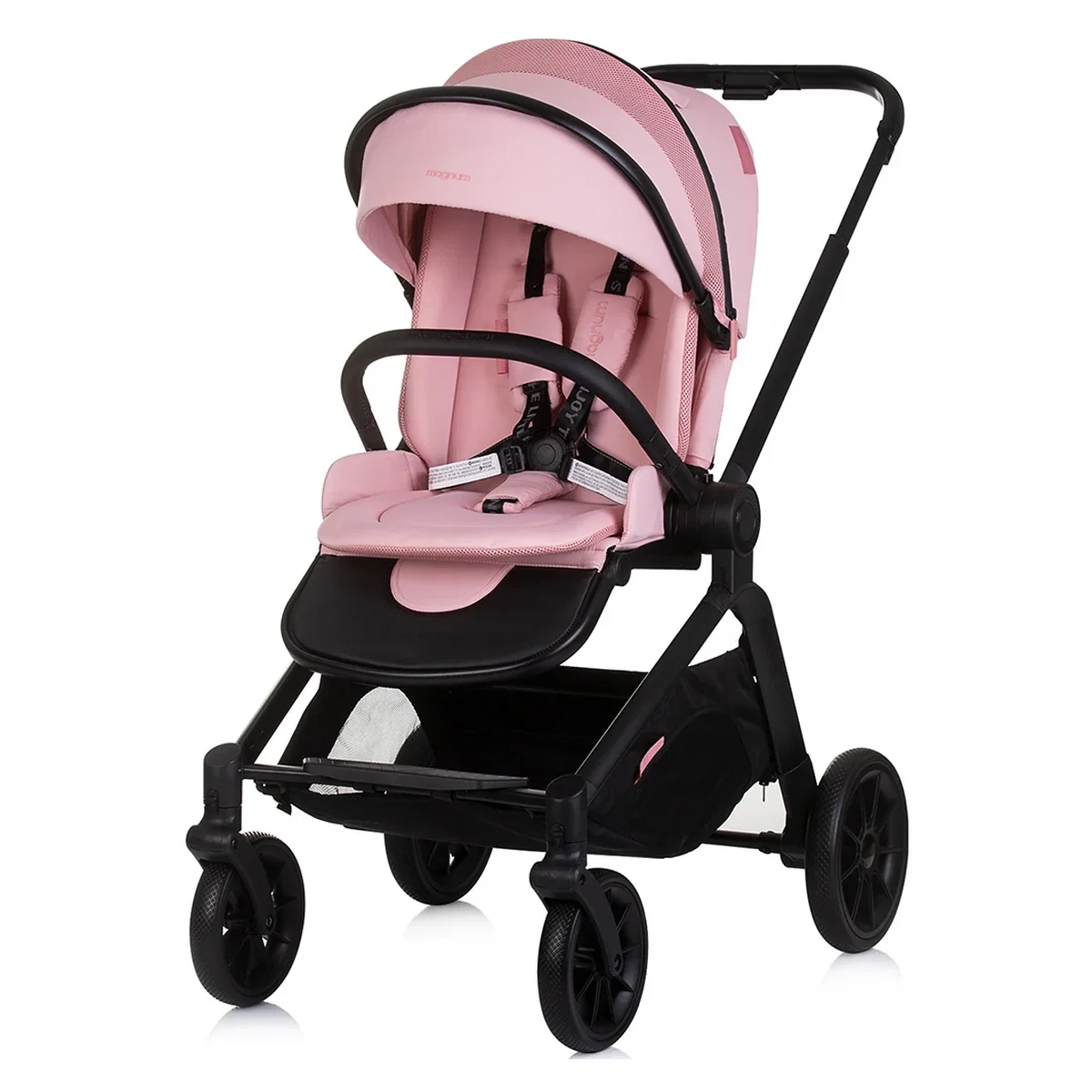 Carucior Chipolino Magnum 3 in 1 pink marshmallow 0 luni [4]