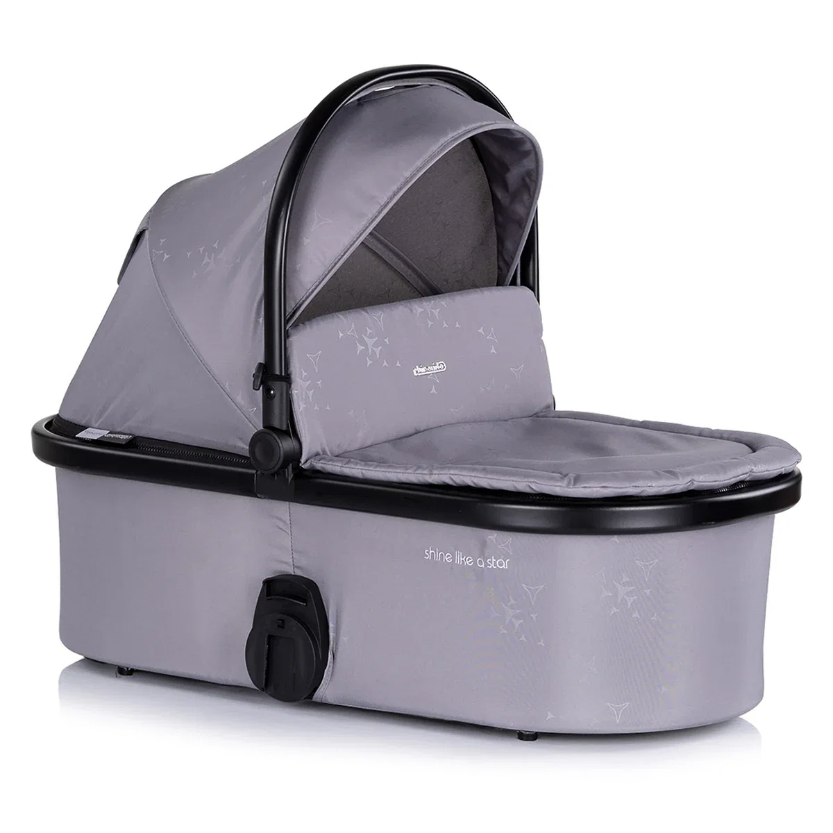 Carucior Bebe 3 in 1 Chipolino Marbella Cloud Grey, cu Landou, Scaun Auto i-Size si Geanta 0 luni [13]