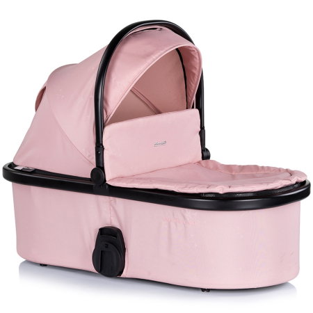 Carucior Chipolino Marbella 3 in 1, de la nastere pana la 22 kg, include scoica auto i-size, cadru usor, pliere compacta, sezut reversibil, gentuta inclusa, Pink marshmallow [13]