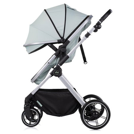 Carucior Chipolino Pearl 2 in 1, Sezut reversibil, Husa de picioare, Gentuta parinti, Pana la 22 kg, Matcha [5]