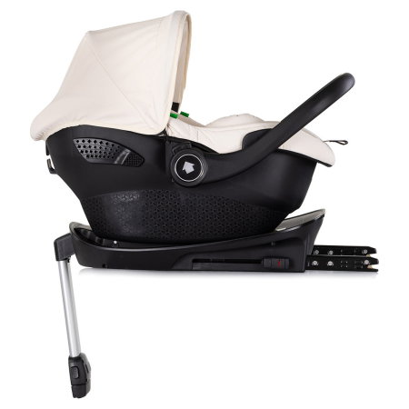 Carucior Chipolino Pearl 3 in 1, Cu scoica auto, Sezut reversibil, Husa de picioare, Gentuta parinti, Pana la 22 kg, Cashmere [17]