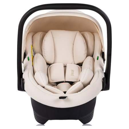 Carucior Chipolino Pearl 3 in 1, Cu scoica auto, Sezut reversibil, Husa de picioare, Gentuta parinti, Pana la 22 kg, Cashmere [15]