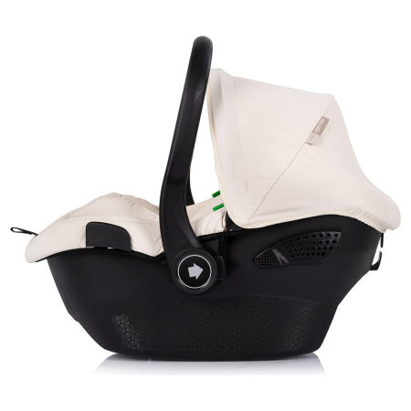 Carucior Chipolino Pearl 3 in 1, Cu scoica auto, Sezut reversibil, Husa de picioare, Gentuta parinti, Pana la 22 kg, Cashmere [14]