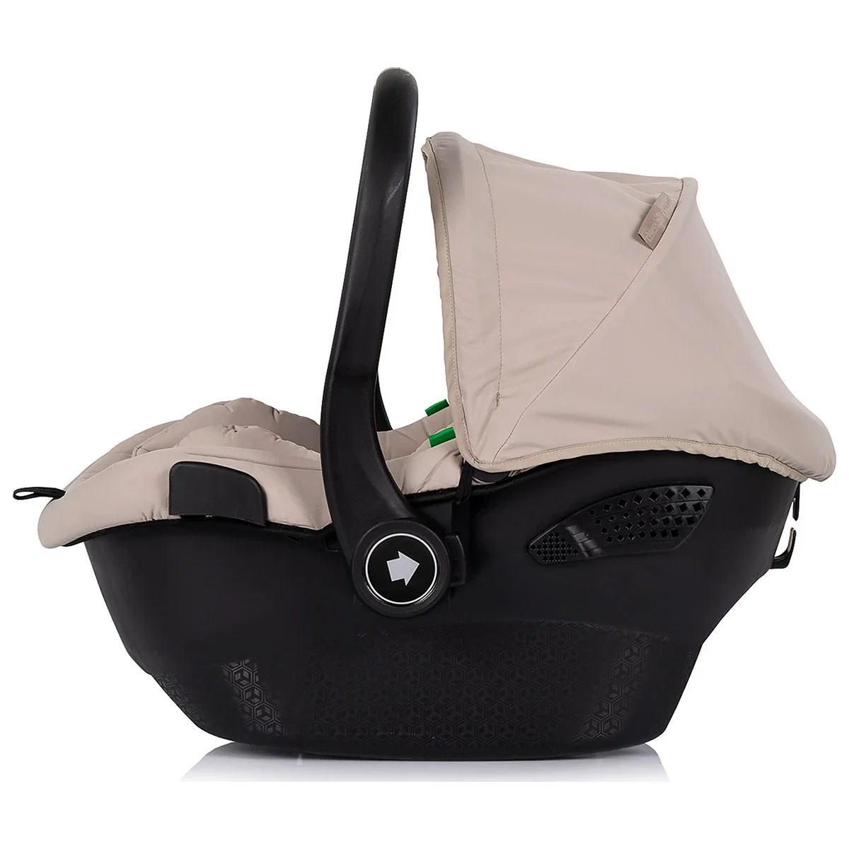 Carucior Chipolino Pearl 3 in 1, Cu scoica auto, Sezut reversibil, Husa de picioare, Gentuta parinti, Pana la 22 kg, Latte [14]