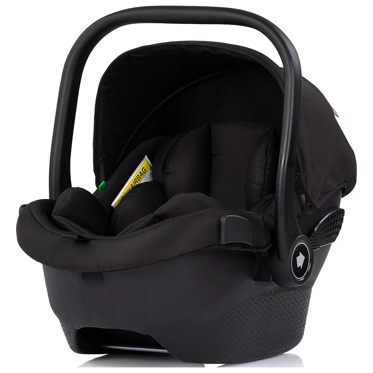 Carucior Chipolino Pearl 3 in 1, Cu scoica auto, Sezut reversibil, Husa de picioare, Gentuta parinti, Pana la 22 kg, Noir [13]