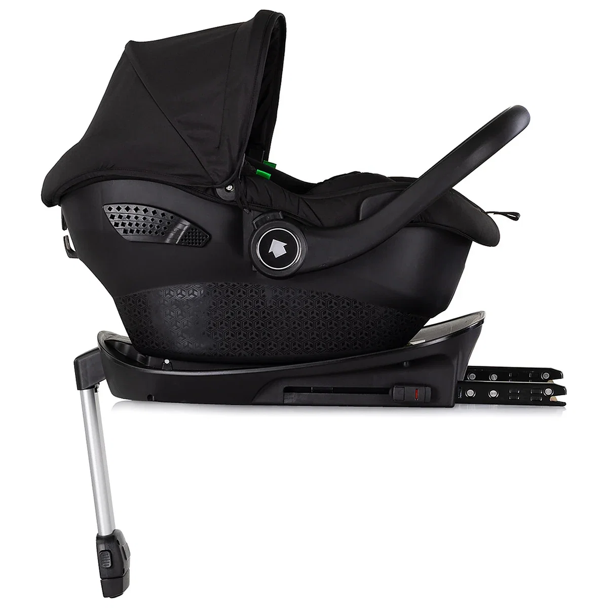 Carucior Chipolino Pearl 3 in 1, Cu scoica auto, Sezut reversibil, Husa de picioare, Gentuta parinti, Pana la 22 kg, Noir [17]