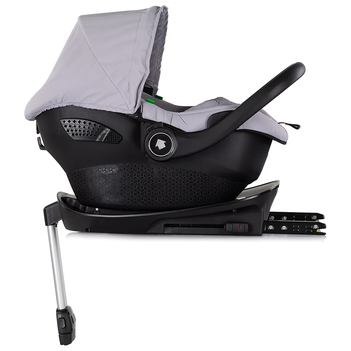 Carucior Chipolino Pearl 3 in 1, Cu scoica auto, Sezut reversibil, Husa de picioare, Gentuta parinti, Pana la 22 kg, Platinum [21]