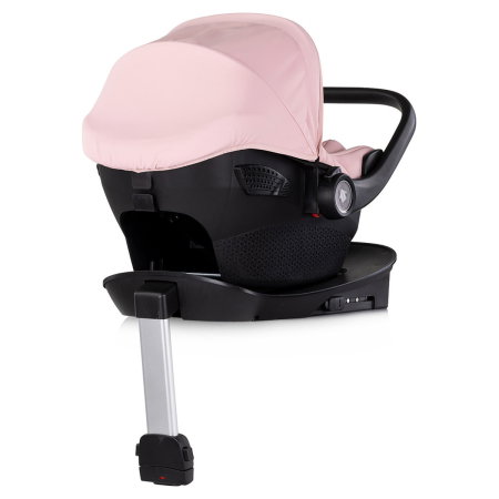 Carucior Chipolino Pearl 3 in 1, Cu scoica auto, Sezut reversibil, Husa de picioare, Gentuta parinti, Pana la 22 kg, Powder pink [16]