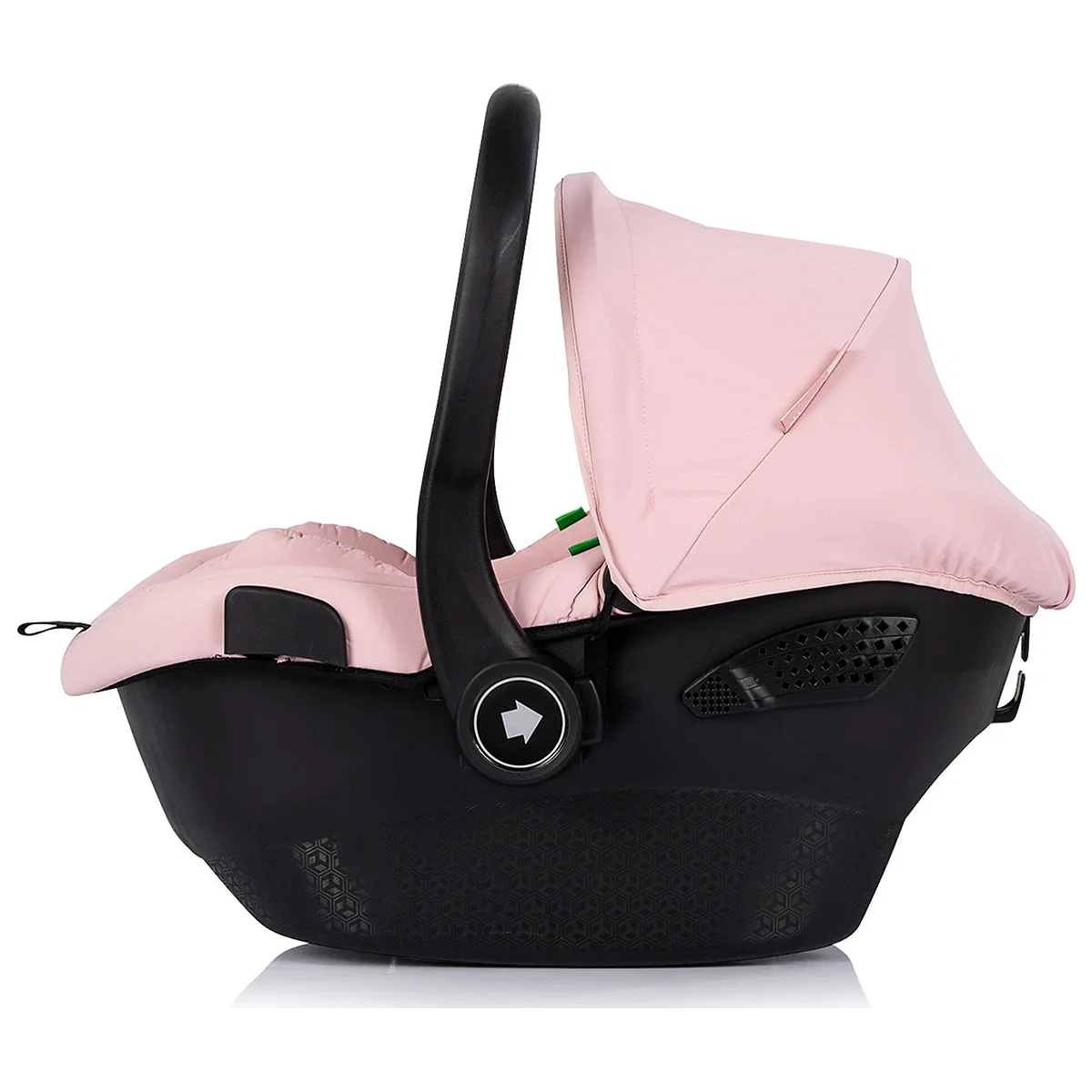 Carucior Chipolino Pearl 3 in 1, Cu scoica auto, Sezut reversibil, Husa de picioare, Gentuta parinti, Pana la 22 kg, Powder pink [14]