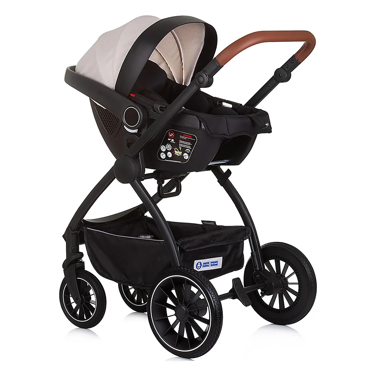 Carucior Chipolino Prestige 3 in 1, Biscotta 0 luni [13]
