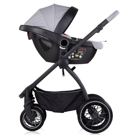Carucior Chipolino Prestige 3 in 1, Platinum 0 luni [12]