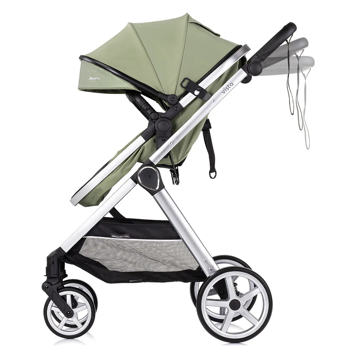 Carucior Chipolino Vista 2 in 1 basil 0 luni [4]