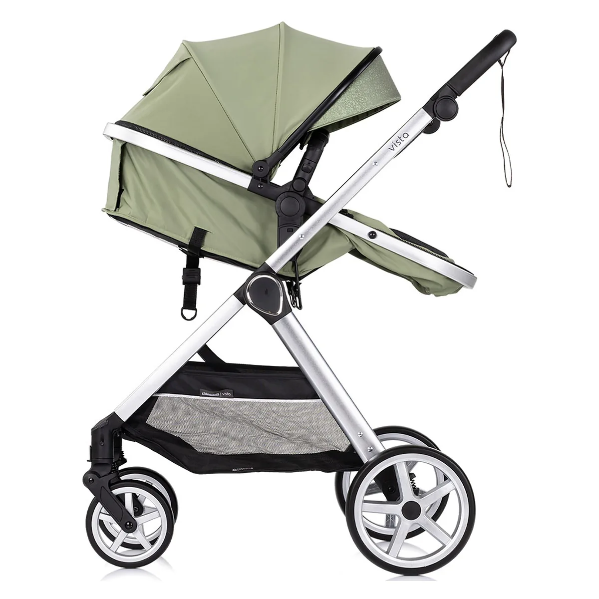 Carucior Chipolino Vista 2 in 1 basil 0 luni [5]