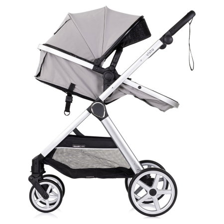Carucior Chipolino Vista 2 in 1 cloud grey 0 luni [5]