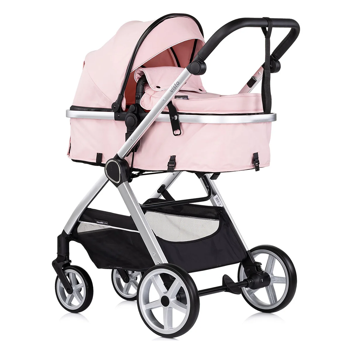 Carucior Chipolino Vista 3 in 1 pink marshmallow 0 luni [1]