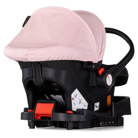 Carucior Chipolino Vista 3 in 1 pink marshmallow 0 luni [15]