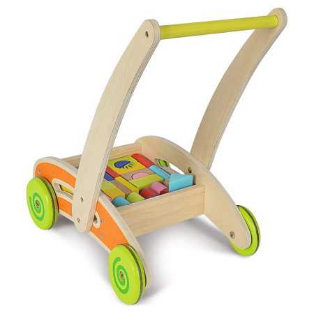 Carucior Eichhorn Activity Walker cu 35 cuburi 1 an + [2]