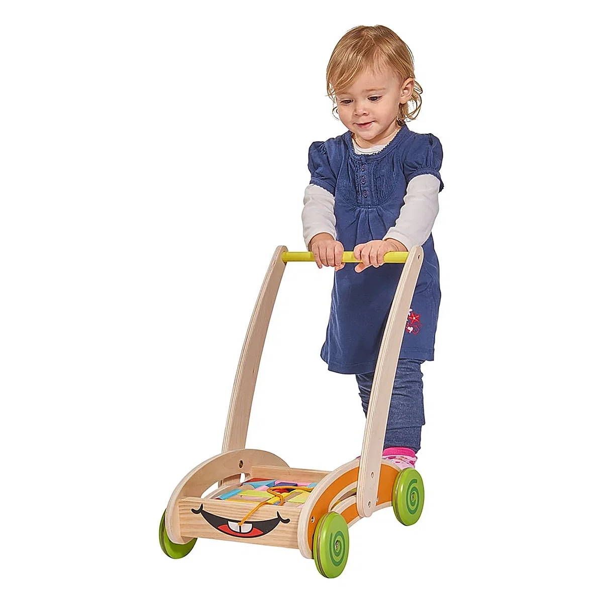 Carucior Eichhorn Activity Walker cu 35 cuburi 1 an + [4]