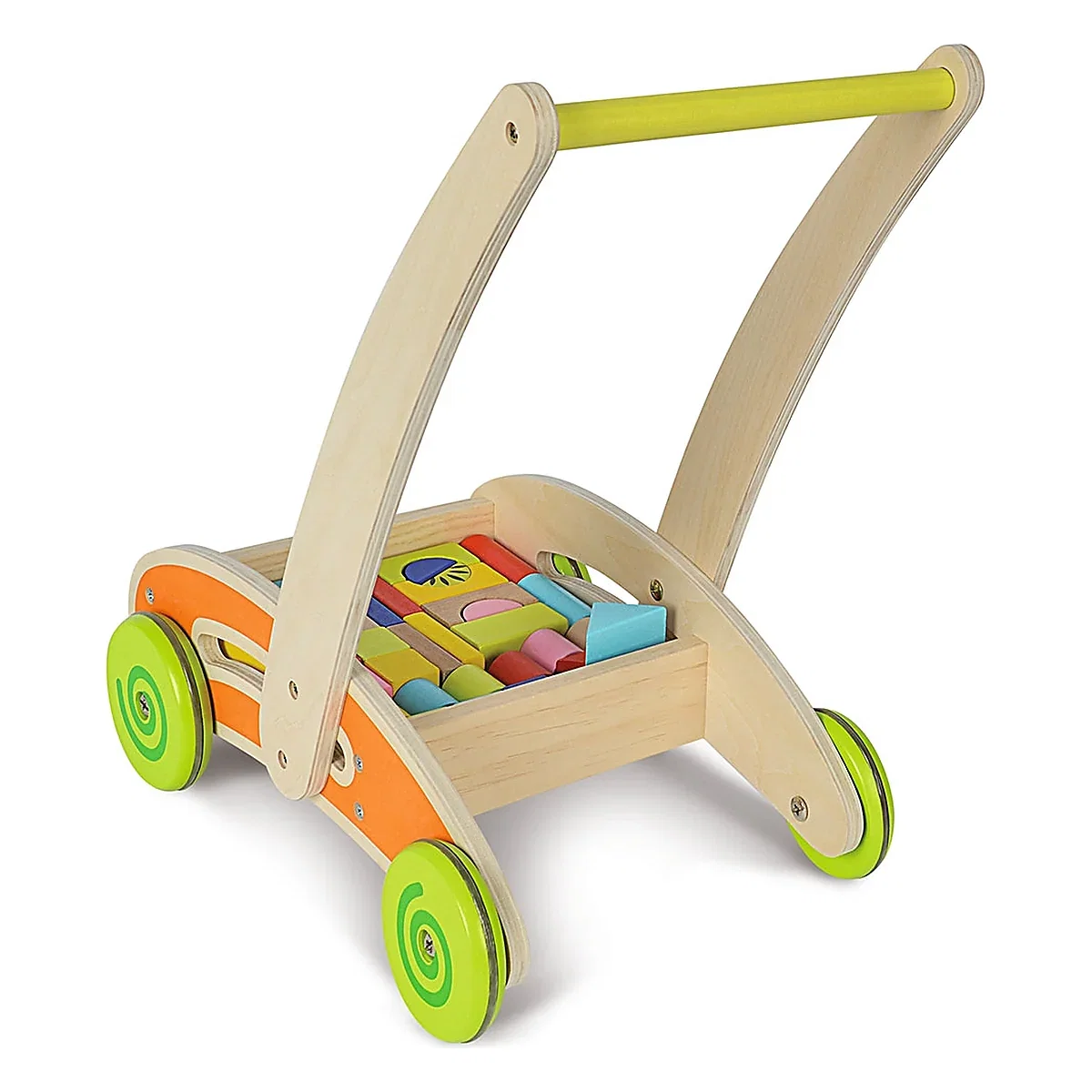 Carucior Eichhorn Activity Walker cu 35 cuburi 1 an + [2]
