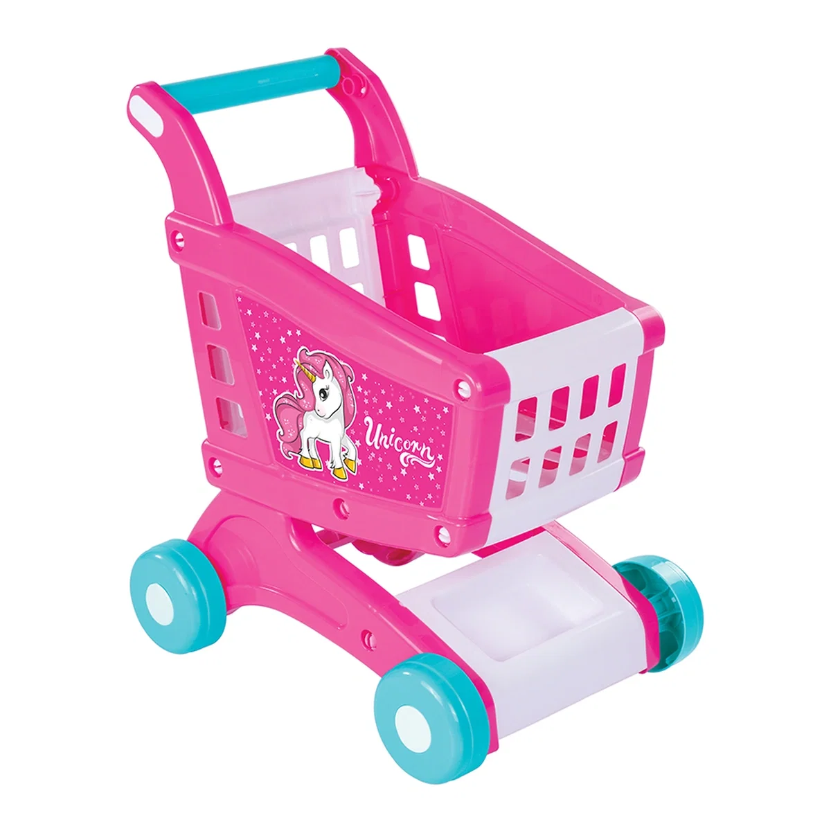 Bucatarii si supermarket - Carucior pentru cumparaturi - Unicorn DOLU 2 ani+