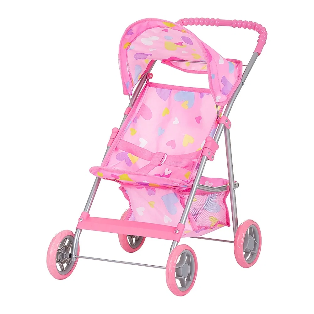 Carucioare papusi - Carucior pentru papusi Chipolino Alice, Hearts 3 ani