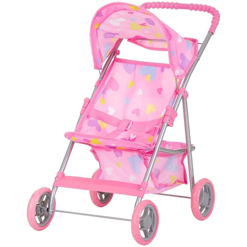 Carucioare papusi - Carucior pentru papusi Chipolino Alice hearts