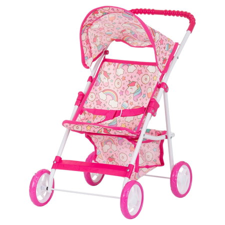 Carucioare papusi - Carucior pentru papusi Chipolino Alice, Unicorn 3 ani