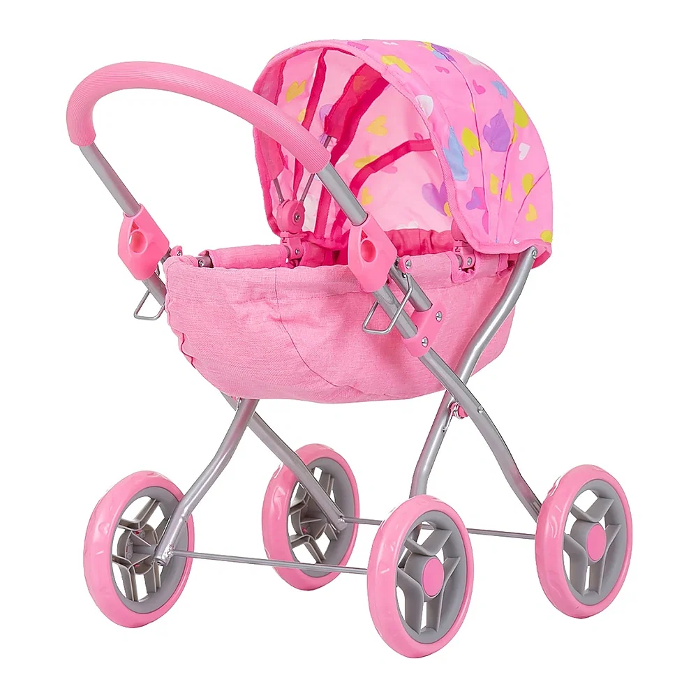 Carucioare papusi - Carucior pentru papusi Chipolino Daisy, Hearts 3 ani