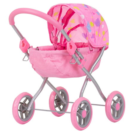 Carucioare papusi - Carucior pentru papusi Chipolino Daisy, Hearts 3 ani