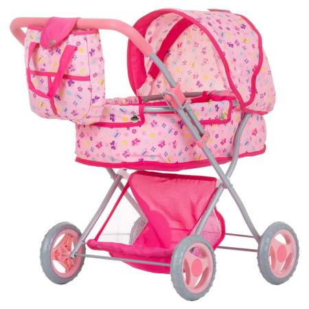 Carucioare papusi - Carucior pentru papusi Chipolino Dora butterflies 3 ani+