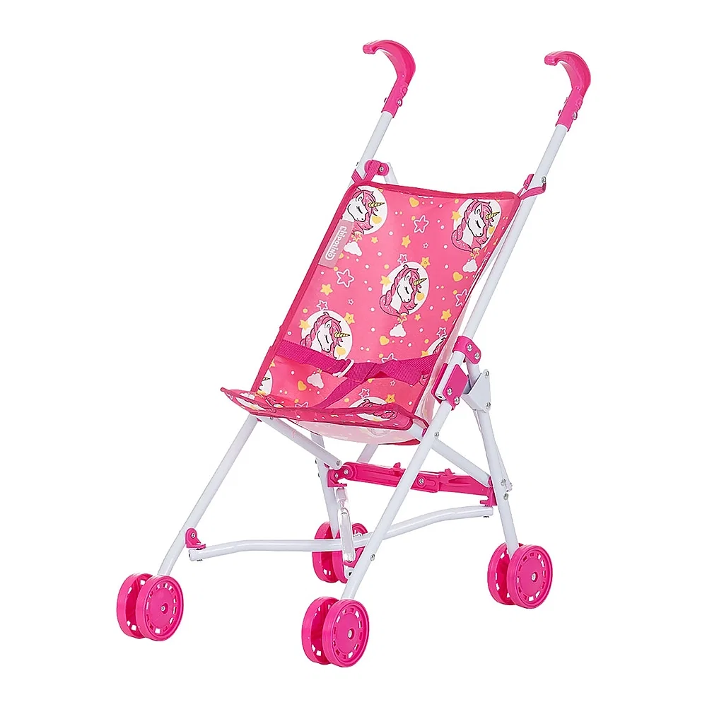 Carucioare papusi - Carucior pentru papusi Chipolino Lily, Unicorns 3 ani