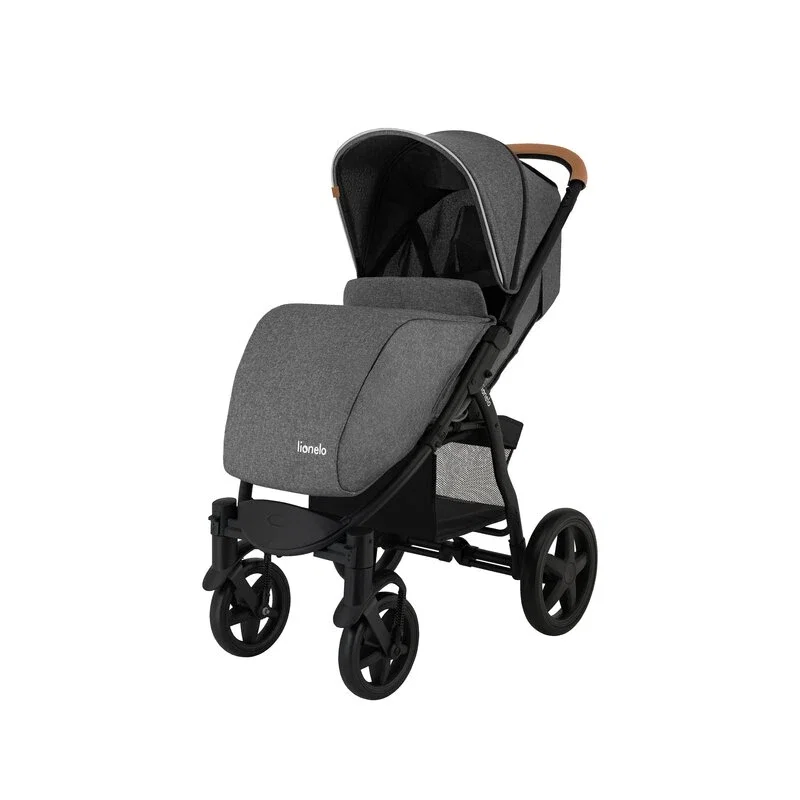Lionelo - Carucior sport Annet Plus, De la nastere, Cu accesorii si capotina XXL reglabila, 0 - 22 Kg, Conform cu [3]