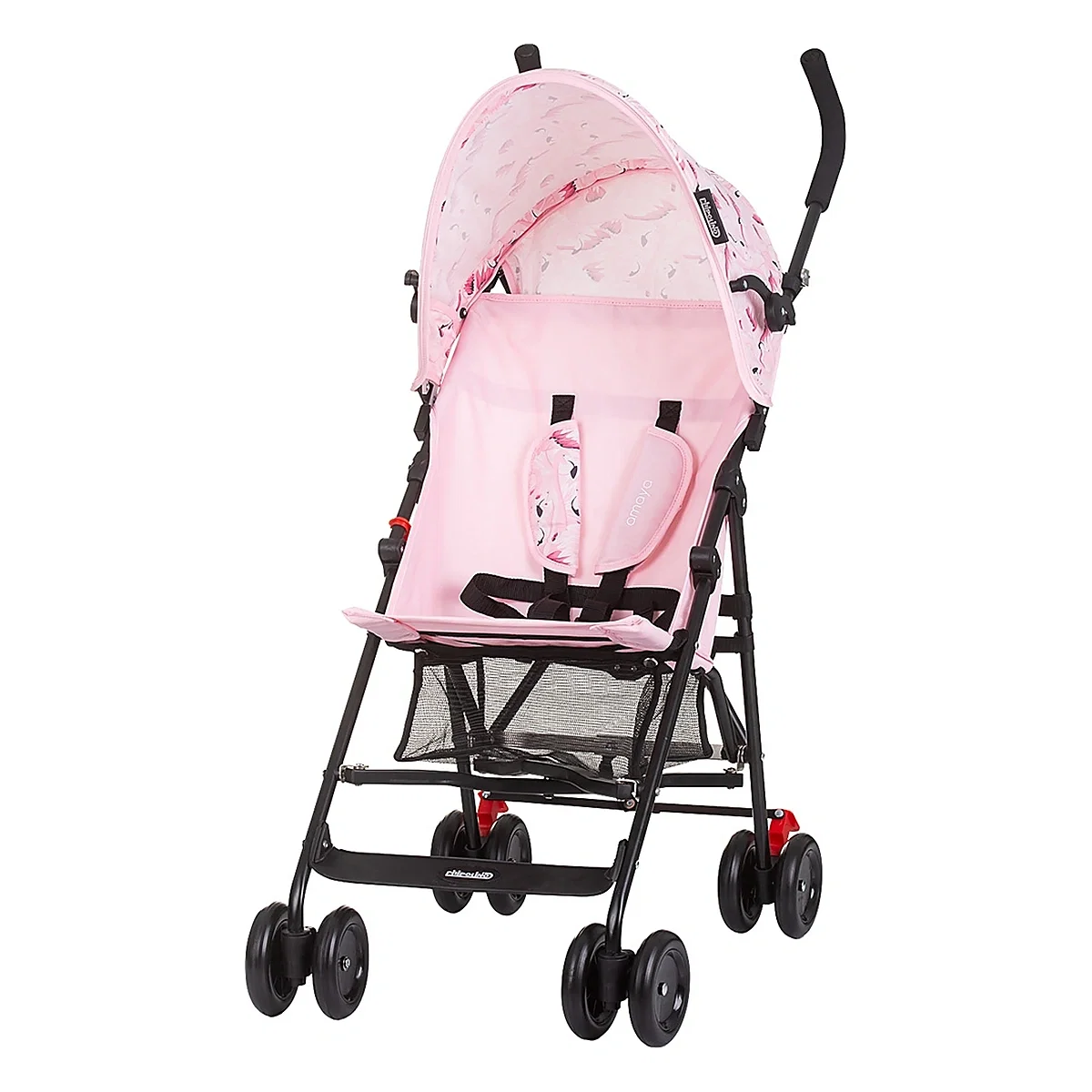 Carucioare sport - Carucior sport Chipolino Amaya, Flamingo Roz 6 luni