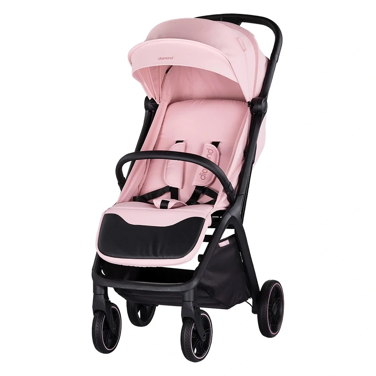 Carucior sport Chipolino Diamond, Pink marshmallow 4 ani
