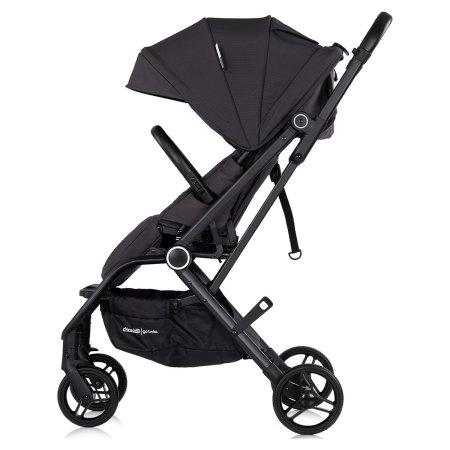 Carucior sport Chipolino Go Twist, cu sezut rotativ 360 grade, pliere cu o singura mana, pana la 22 kg, Charcoal [1]