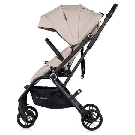Carucior sport Chipolino Go Twist, cu sezut rotativ 360 grade, pliere cu o singura mana, pana la 22 kg, Latte [1]
