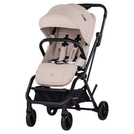 Carucioare sport - Carucior sport Chipolino Go Twist, cu sezut rotativ 360 grade, pliere cu o singura mana, pana la 22 kg, Latte