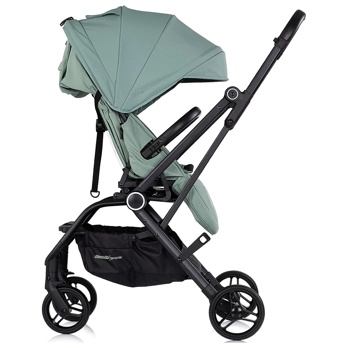 Carucior sport Chipolino Go Twist, cu sezut rotativ 360 grade, pliere cu o singura mana, pana la 22 kg, Matcha [3]