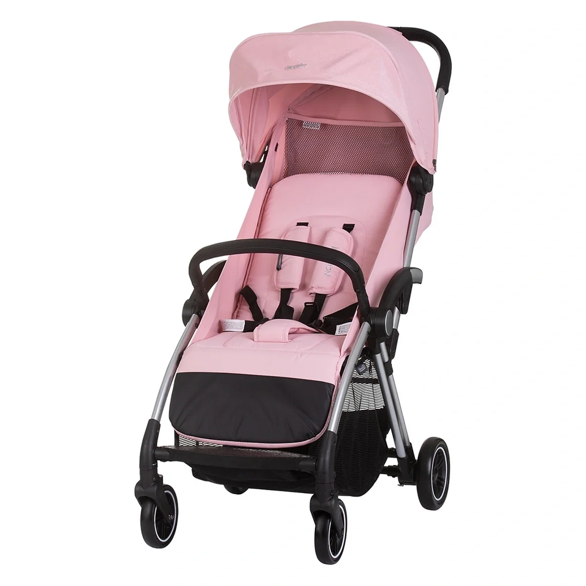 Carucior sport Chipolino Illusion, Pink marshmallow 4 ani