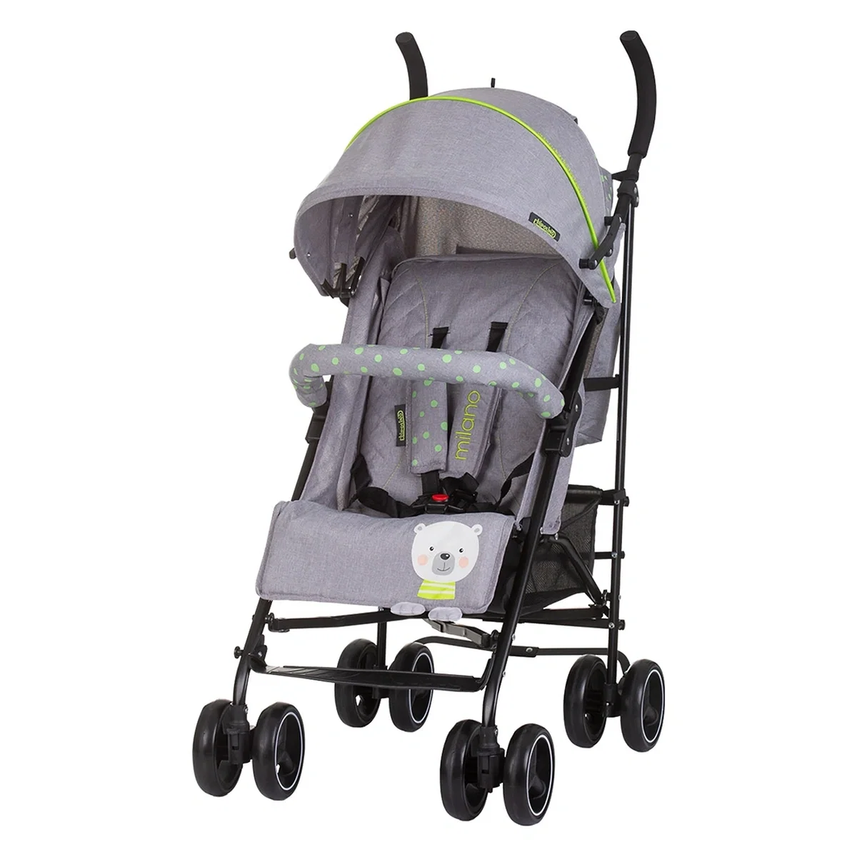 Carucioare sport - Carucior sport Chipolino Milano - Bear, Gri 6 luni