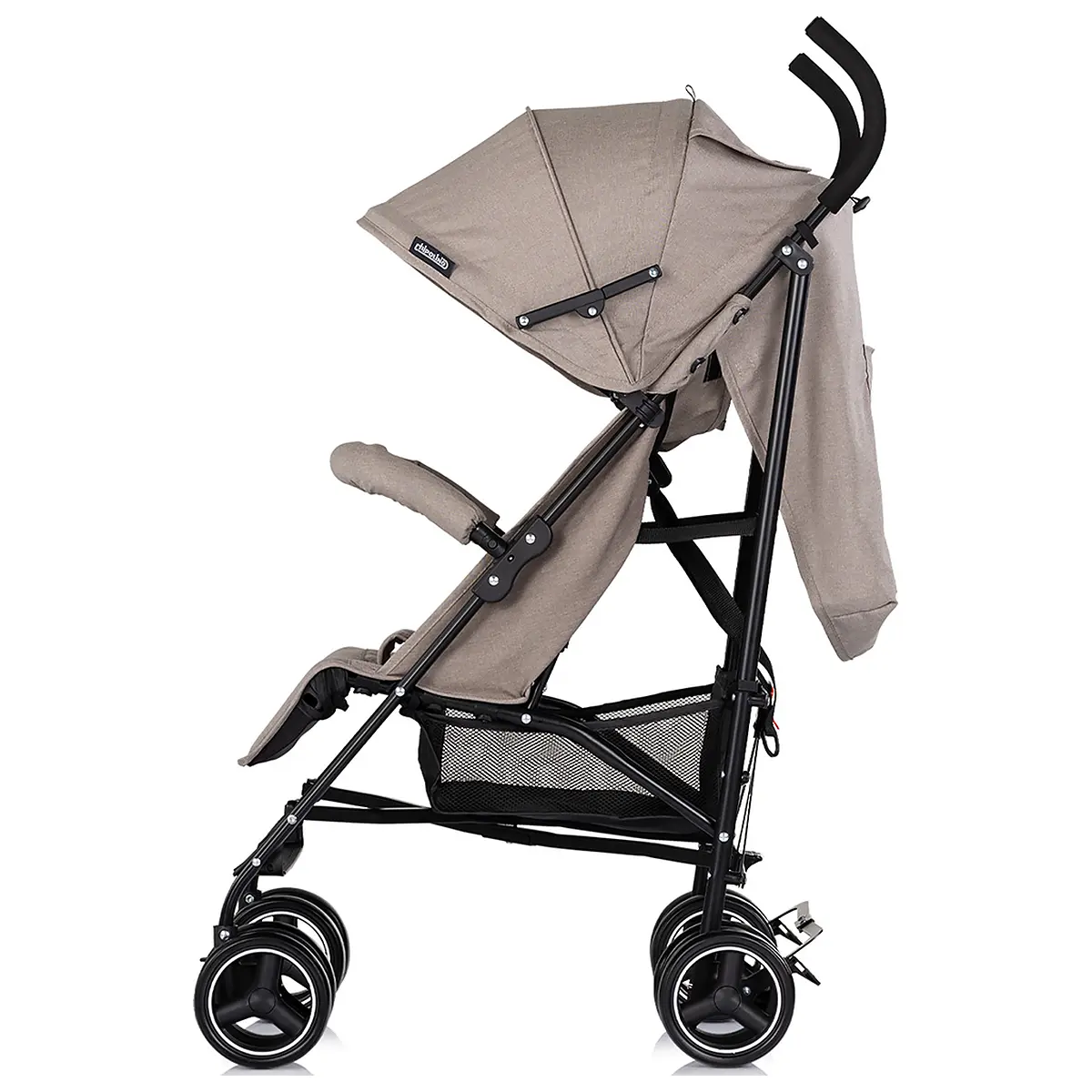 Carucior sport Chipolino Milano, pana la 22 kg, pliere cu o singura mana, tip umbrela, ultra-usor 5.6 kg - Latte [1]