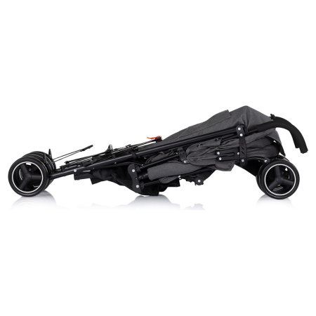 Carucior sport Chipolino Milano, pana la 22 kg, pliere cu o singura mana, tip umbrela, ultra-usor 5.6 kg - Charcoal [3]