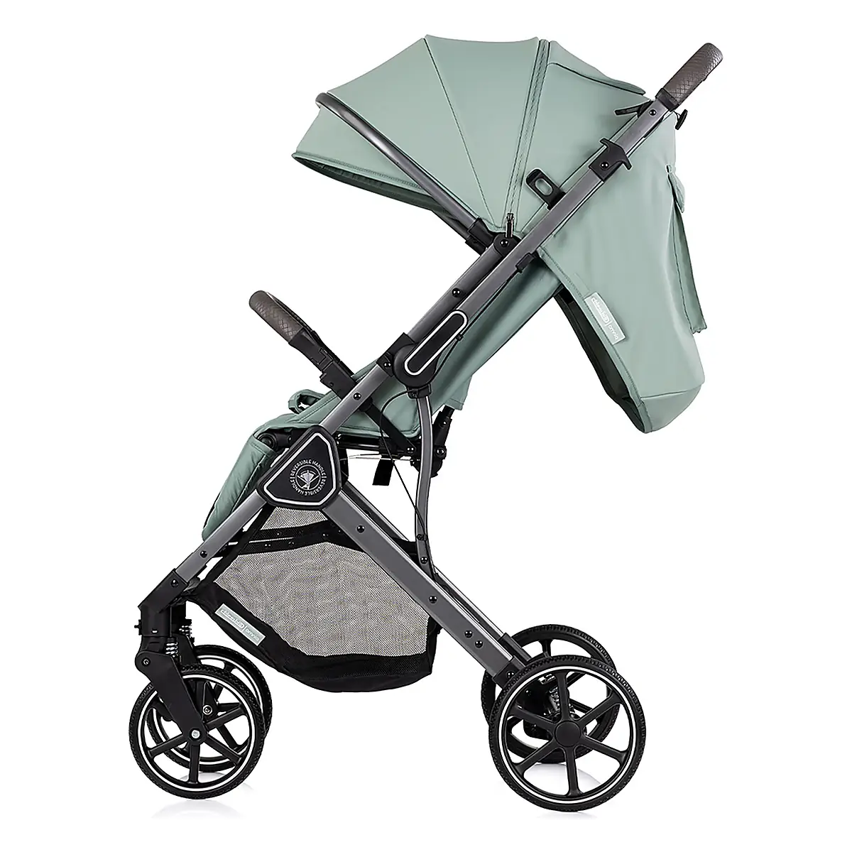 Carucior sport Chipolino Omnia cu maner reversibil si husa picioare, Matcha [3]