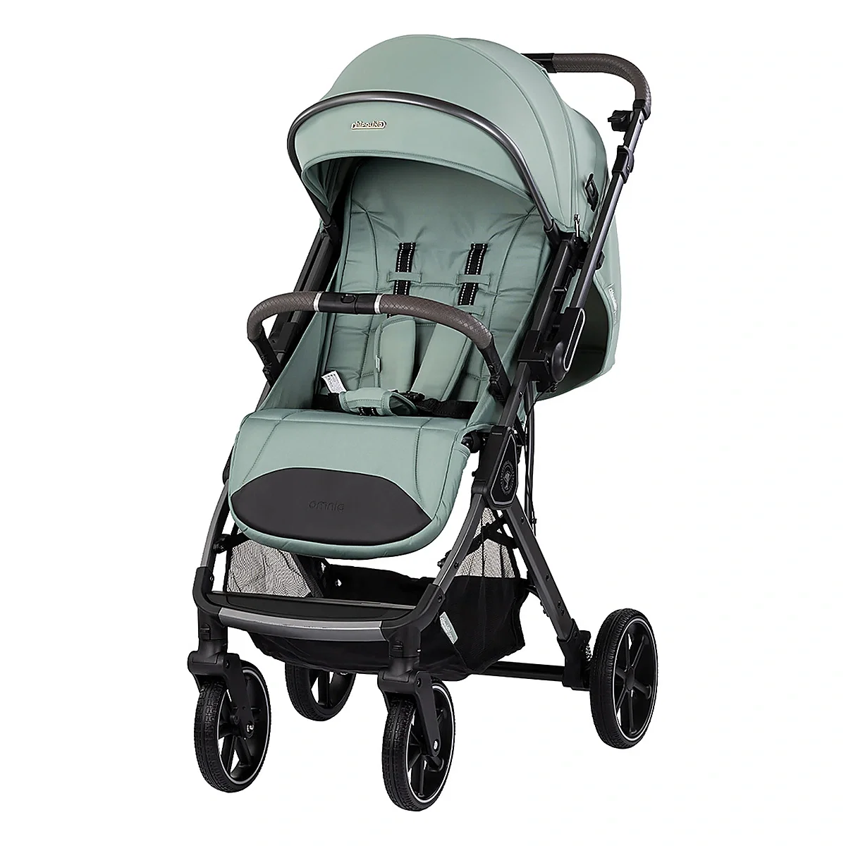 Carucioare sport - Carucior sport Chipolino Omnia cu maner reversibil si husa picioare, Matcha