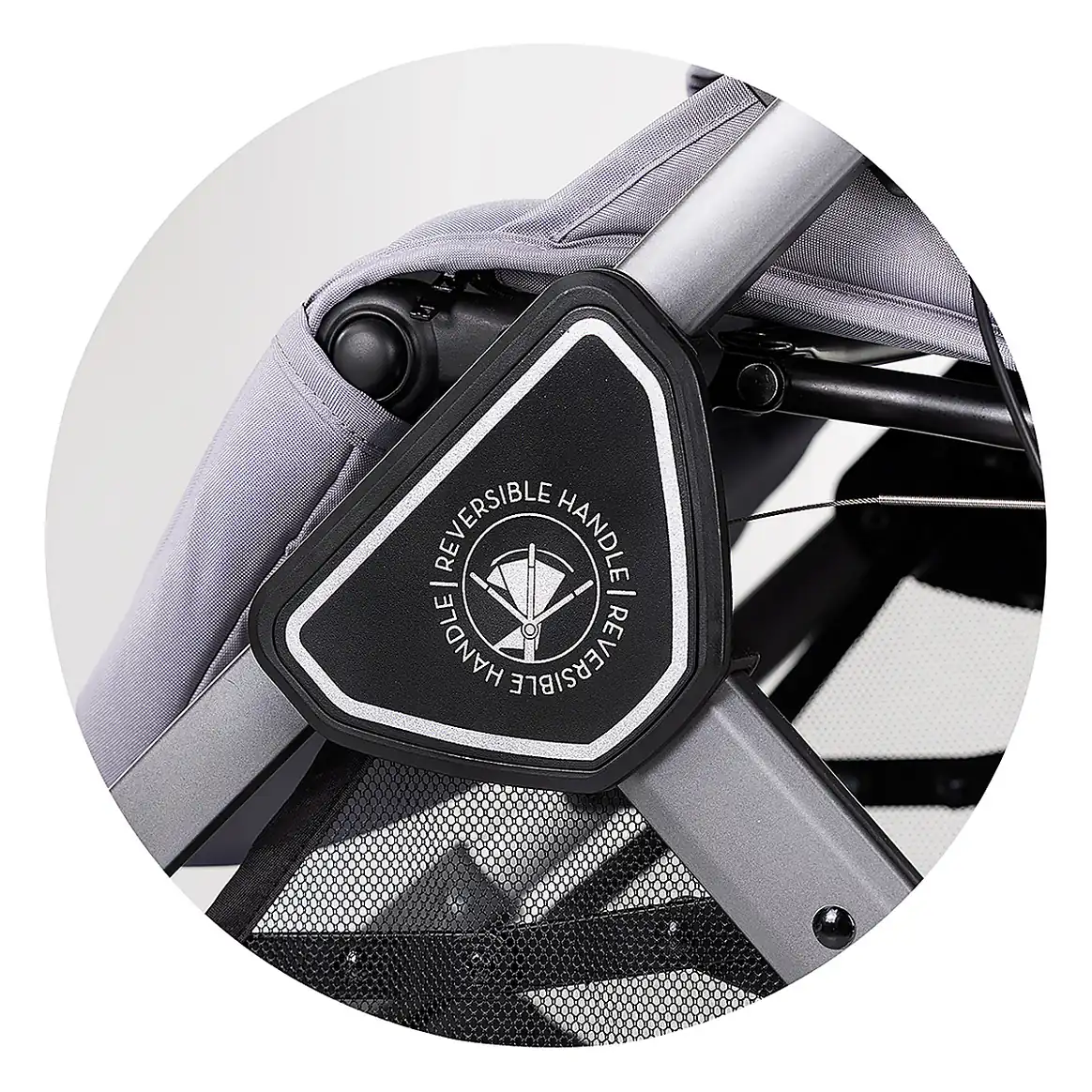 Carucior sport Chipolino Omnia cu maner reversibil si husa picioare, Platinum [8]