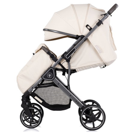 Carucior sport Chipolino Omnia cu maner reversibil si husa picioare, Cashmere [6]